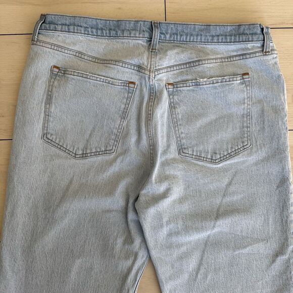 Abercrombie&Fitch Jeans Women 33/16 Short 90s Relaxed Jeans High Rise Light Wash - Picture 9 of 12
